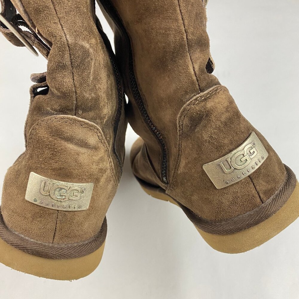 Ugg Cargo III Suede Boots Brown Women's Size 6 - Picture 10 of 16